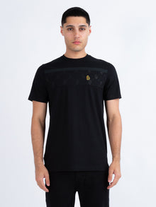  LIONS DEN PANELLED T-SHIRT