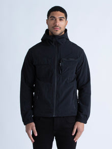  FOUNTAIN ZIP THROUGH LIGHTWEIGHT HOODED JACKET
