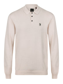  VENICE LONG SLEEVE KNITTED POLO