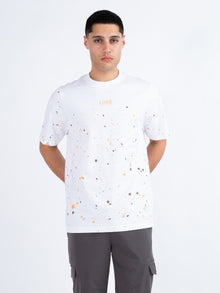  ST KITTS PAINT SPLATTER T-SHIRT