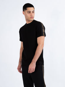  IMPERIAL TAPE DETAIL PIQUE T-SHIRT