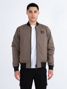  SUZHOU REVERSIBLE DIAMOND QUILTED BOMBER JACKET