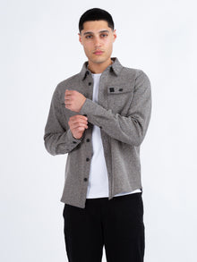  HAINES PREMIUM TEXTURED TWIN POCKET OVERSHIRT