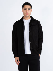  DONOVAN 1000 PREMIUM FAUX SUEDE OVERSHIRT